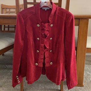Red Velvet Jacket